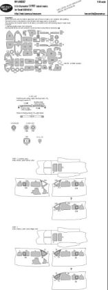 1:48 O-2A Skymaster EXPERT Kabuki Masks For Revell 038149