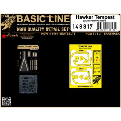1:48 HAWKER TEMPEST - BASIC LINE
