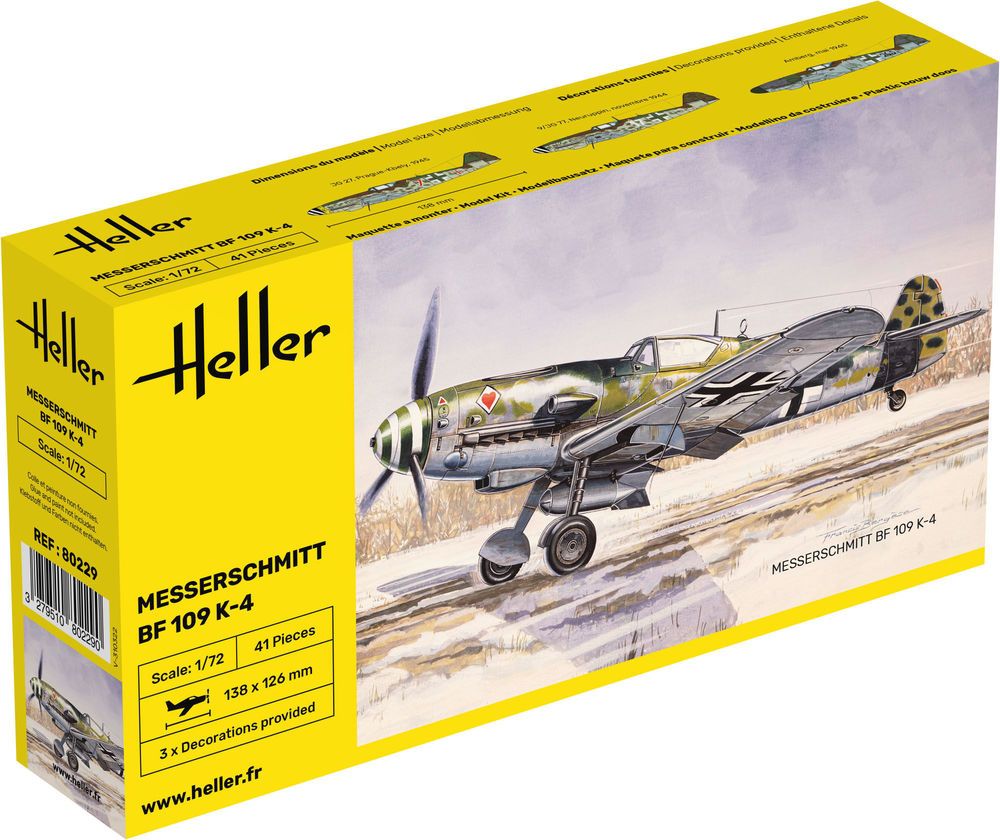 1:72 MESSERSCHMITT BF 109 K-4