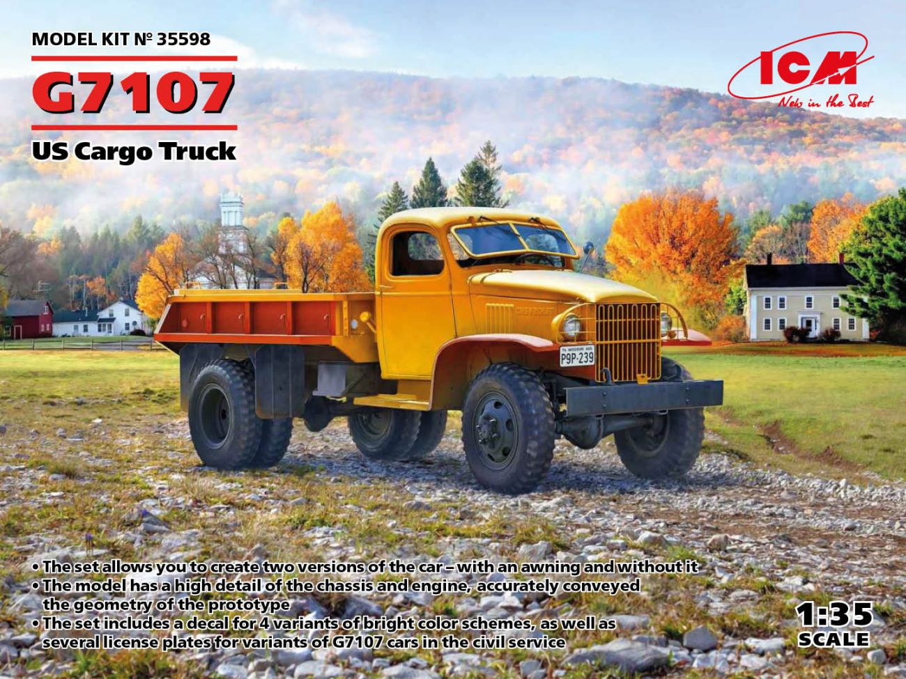 1:35 G7107 US Cargo Truck