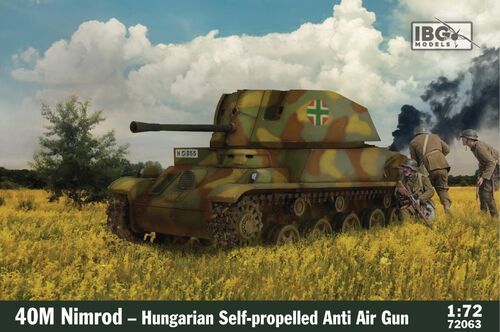 1:72 40M Nimrod - Hungarian Self-propelled Anti Air Gun
