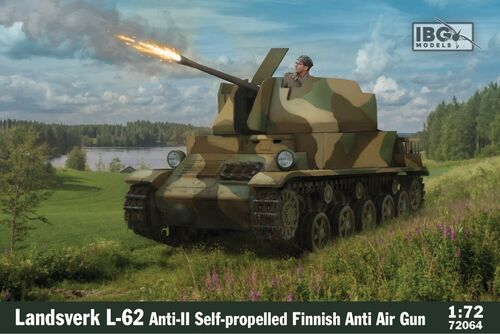 1:72  Landsverk L-62 Anti-II Self-propelled Finnish Anti Air Gun