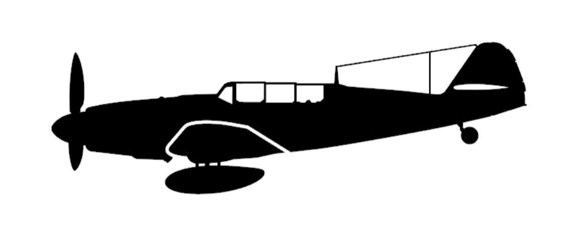 nálepka Avia CS-199 (15cm černá)