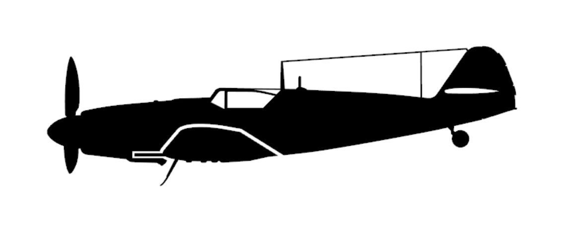 nálepka Avia S-199 - 1 (15cm černá)