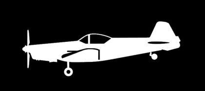 nálepka Zlín Z-526 (15cm bílá)