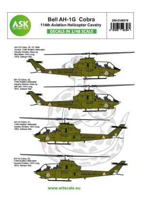 1:48 Bell AH-1G Cobra 114th Aviation helicopter cavalery part 3