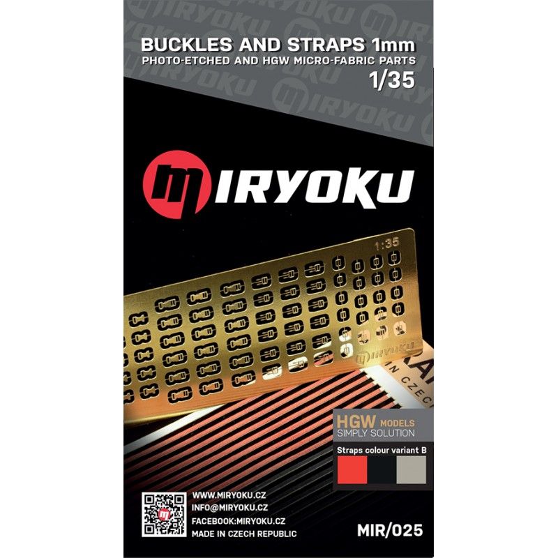 1:35 PŘEZKY A PÁSY 1MM (B)