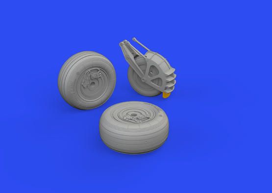 1:48 Su-25 wheels