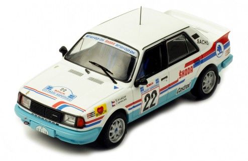 1:43 ŠKODA 130 LR #22 S. KVAIZAR - J. JANECEK RALLY ACROPOLIS 1986
