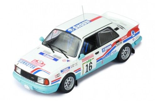 1:43 ŠKODA 130LR #16 L.KRECEK-B. MOTL RALLY SAN REMO 1986