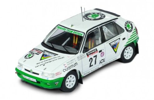 1:43 ŠKODA FELICIA KIT CAR #27 P.SIBERA - P.GROSS RAC RALLY 1995