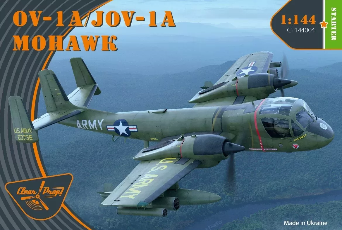 1:144 OV-1A/JOV-1A Mohawk STARTER KIT