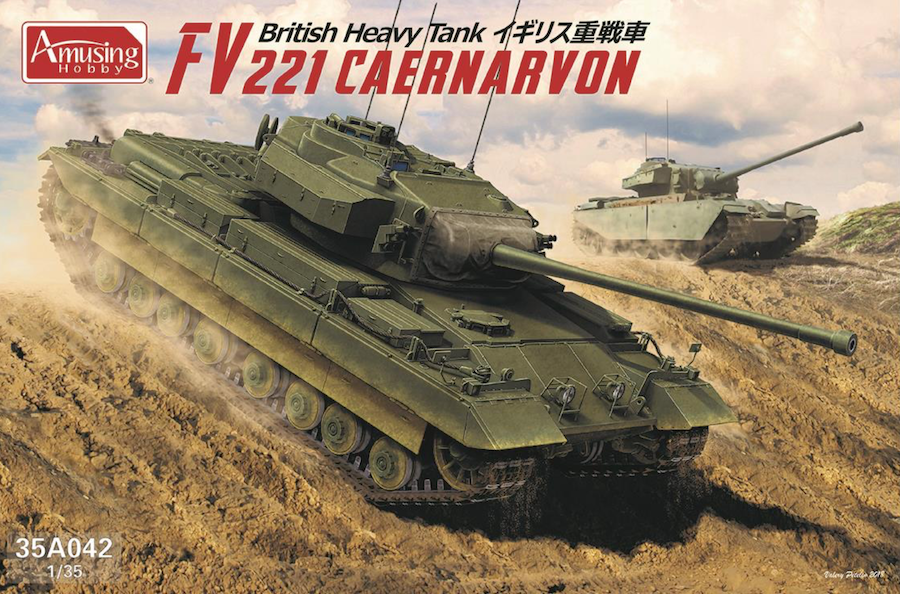 1:35 FV221 Caernarvon British Heavy Tank