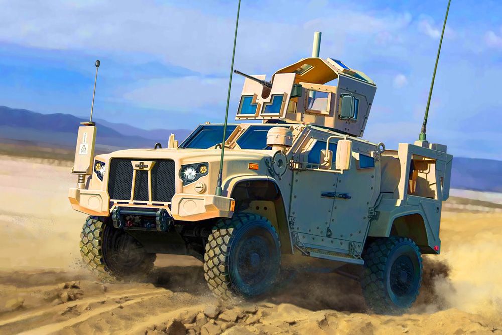 1:35 M1278 Heavy Guns Carrier - General Purpose (JLTV-GP) Joint Light Tactical Vehicle (JLTV).