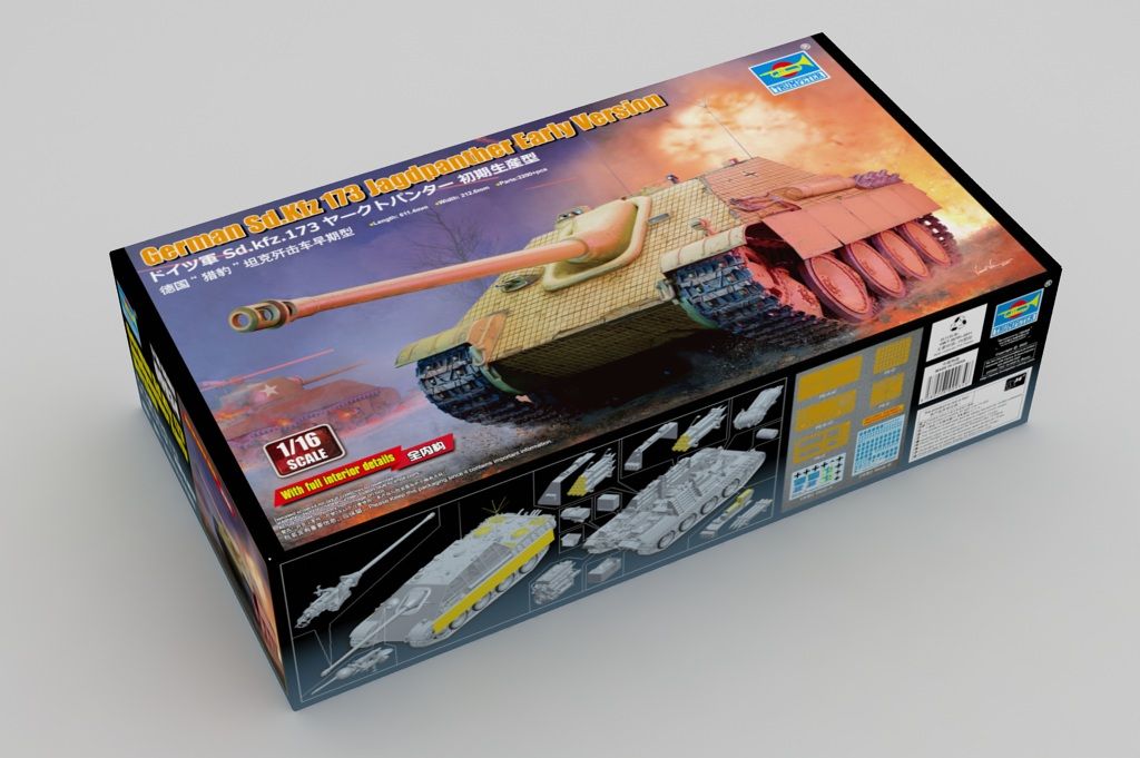 1:16 German Sd.Kfz 173 Jagdpanther Early Version