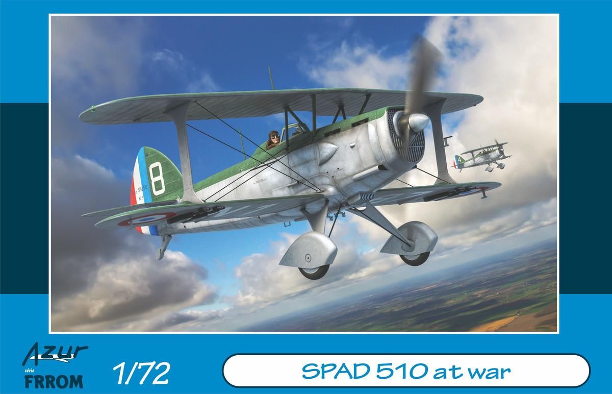 1:72 Spad 510 at war