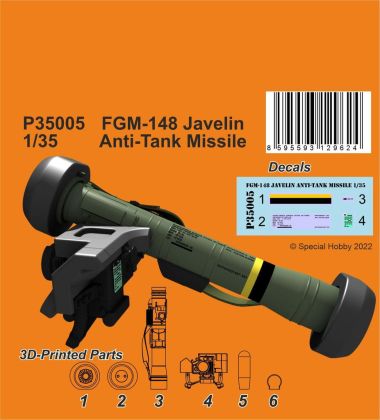 1:35 FGM-148 Javelin Anti-Tank Missile