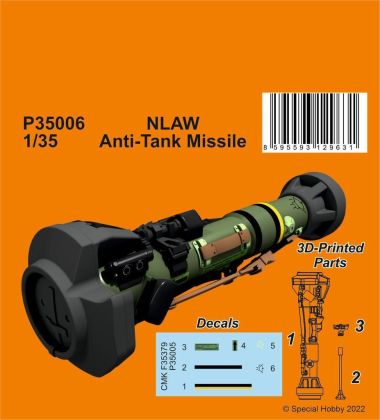 1:35 NLAW Anti-Tank Missile