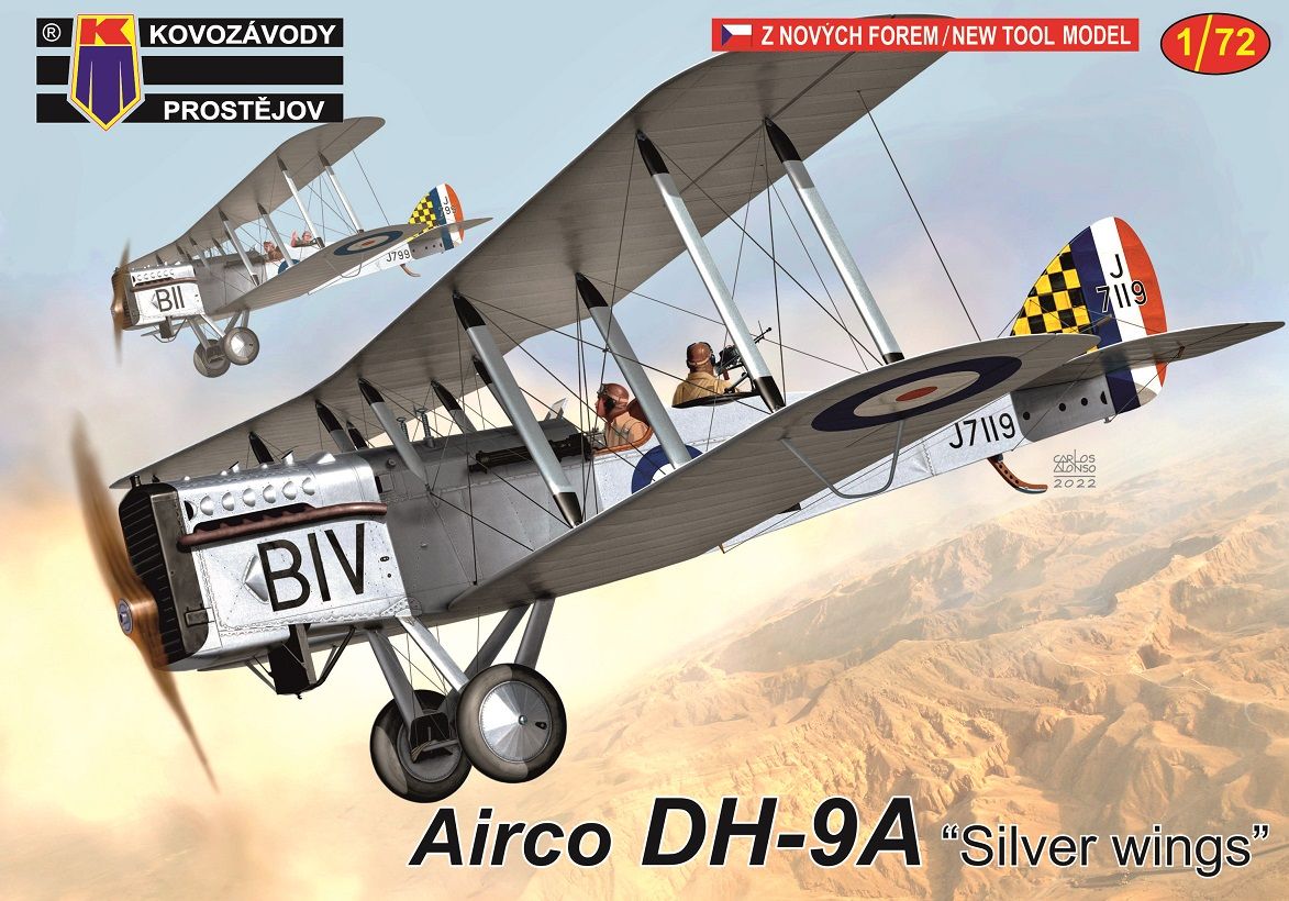 1:72 Airco DH-9A „Silver wings“