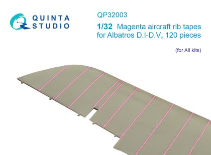 1:32 Magenta rib tapes Albatros D.I-D.V (All kits)