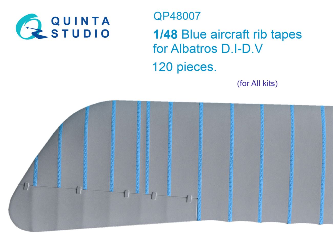 1:48 Blue rib tapes Albatros D.I-D.V (All kits)