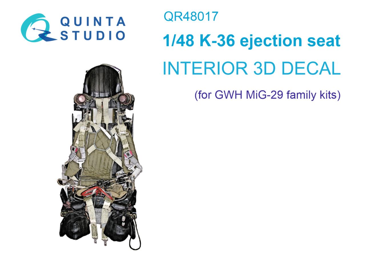 1:48 K-36 ejection seat for MiG-29 family (GWH)
