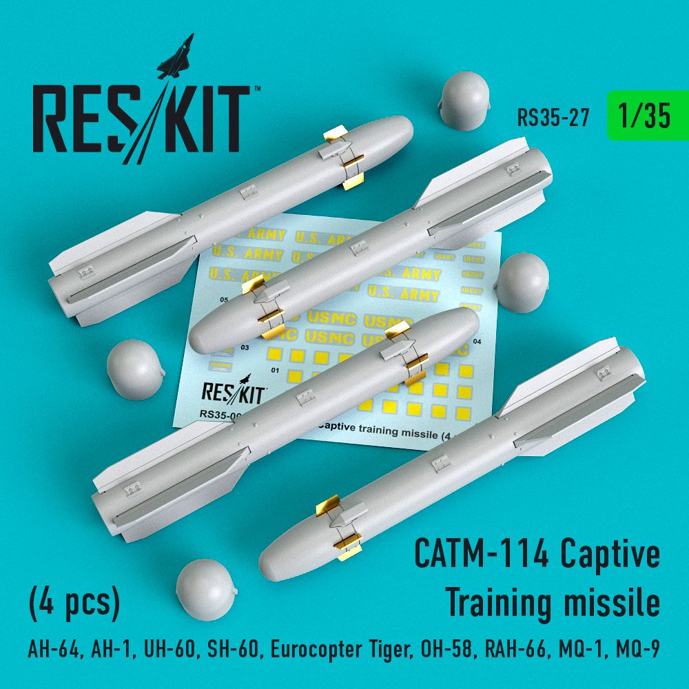 1:35 CATM-114 Captive Training missile (4 pcs)