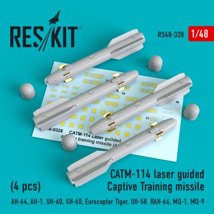 1:48 CATM-114 laser guided Captive Training missile (4 pcs)