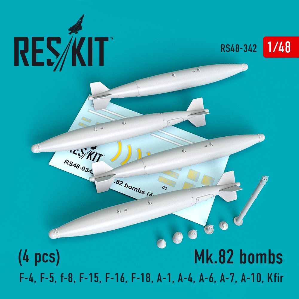 1:48 Mark 82 bombs (4pcs)