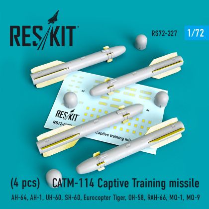 1:72 CATM-114 Captive Training missile (4 pcs)
