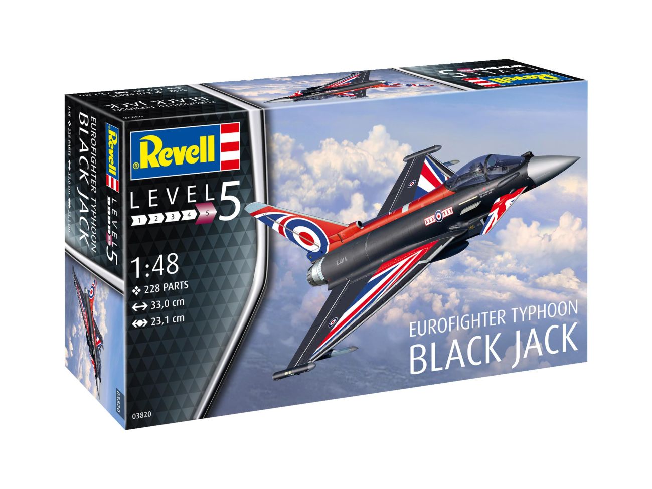 1:48 Eurofighter Typhoon „Black Jack“