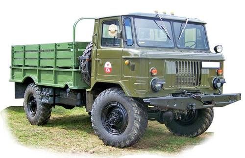 1:72 Soviet All-Road Military truck GAZ-66