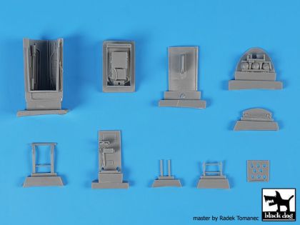 1:48 Grumman EA 6 Prowler rear electronic