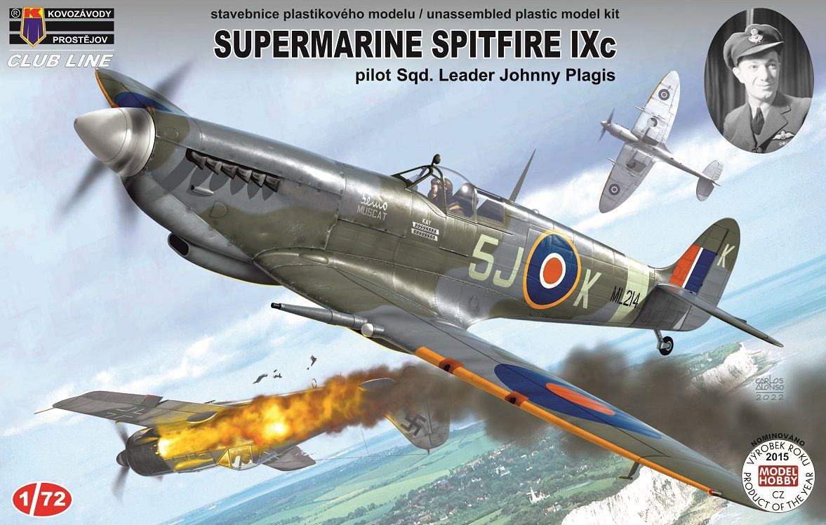 1:72 Spitfire IXc Johnny Plagis