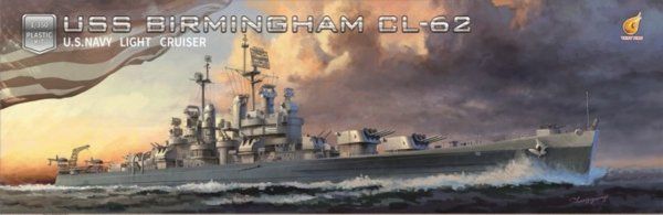 1:350 U.S. Navy Light Cruiser USS Birmingham CL-62 DX ( Deluxe edition )