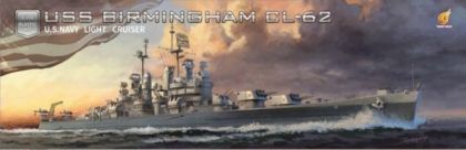 1:350 U.S. Navy Light Cruiser USS Birmingham CL-62 DX ( Deluxe edition )