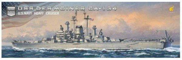 1:700 USS Des Moines CA-134 (Deluxe Edition)
