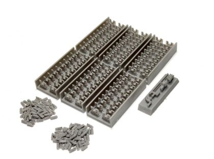 1:35 Sd.Kfz.11/Sd.Kfz. 251 late type steel tracks (Stahlkappen)