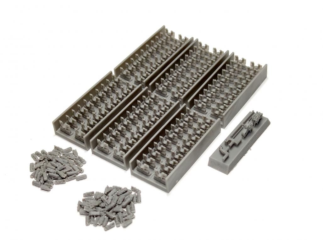 1:35 Sd.Kfz.11/Sd.Kfz. 251 late type steel tracks (Gummi. w 302)