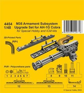1:48 M35 Armament Subsystem Upgrade Set for AH-1G Cobra