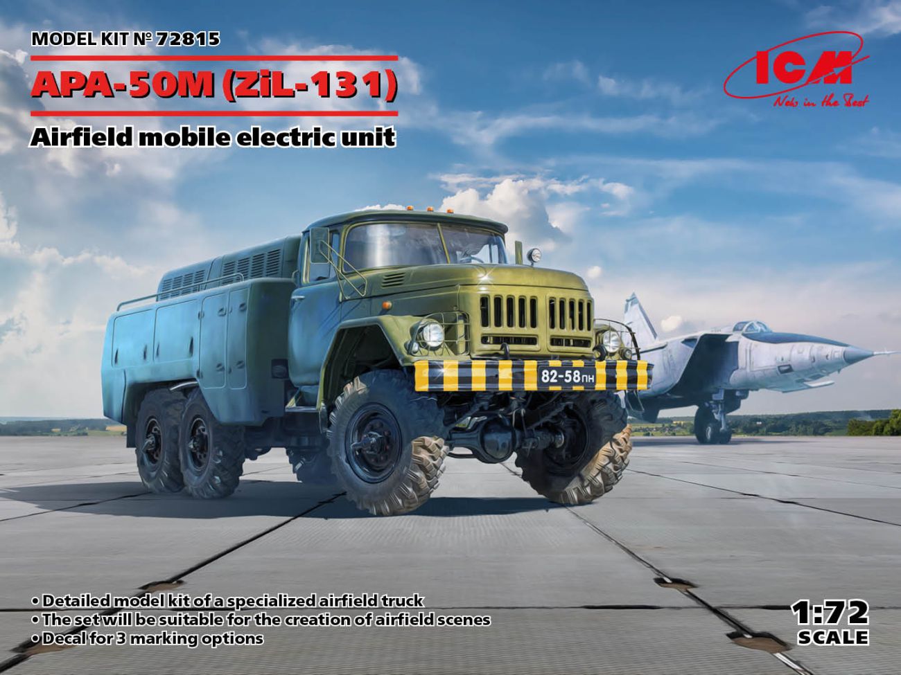 1:72 APA-50M (ZiL-131) Airfield mobile electric unit