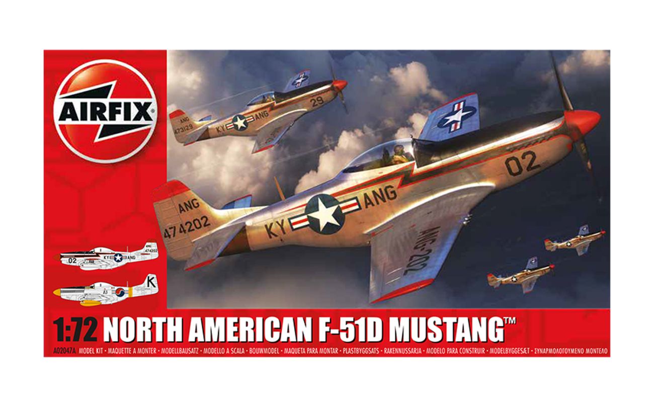 1:72 North American F-51D Mustang