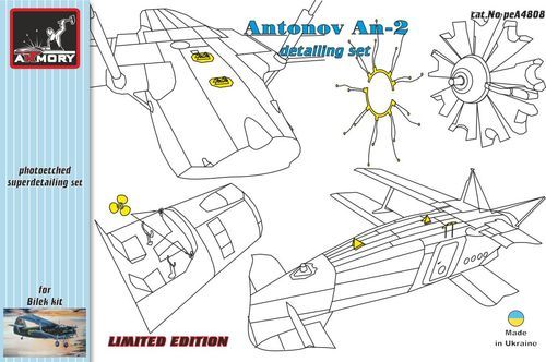 1:48 Antonov An-2 detailing set