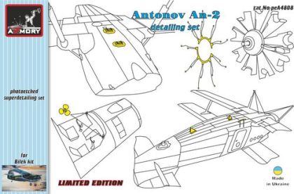1:48 Antonov An-2 detailing set