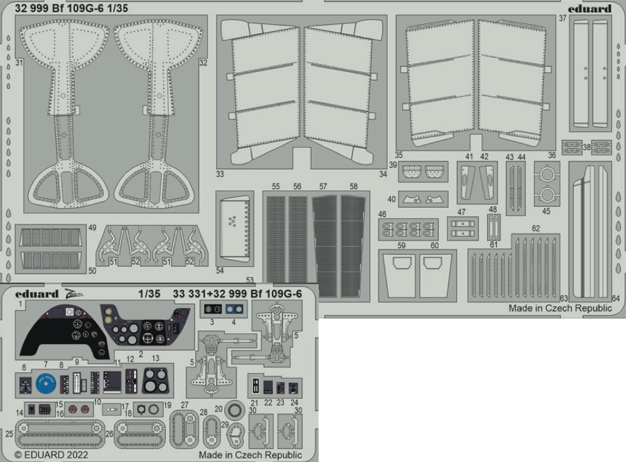 1:35 Messerschmitt Bf-109G-6