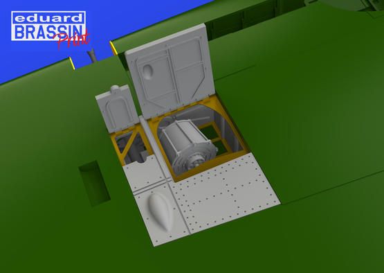 1:48 Mitsubishi A6M2 Zero gun bays 3D PRINTED