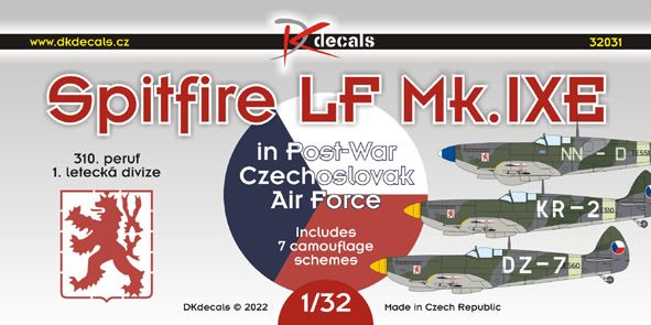 1:32 Spitfire LF Mk.IXE in Post-War Czechoslovak AF