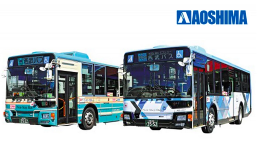 1:80 Mitsubishi Fuso MP38 Aero Star Seibu Bus