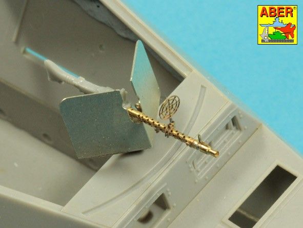 1:35 Barrel for German machine gun MG34 with Panzerschild