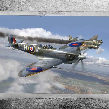 1:72 British Supermarine Spitfire MK. IX aircraft